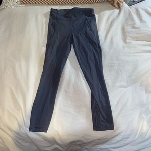 Lululemon- grey Final Lap leggings- 23’ inseam